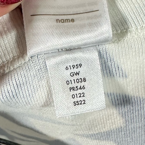 Hanna Andersson blue Star 100% organic cotton tank size M - Picture 5 of 8